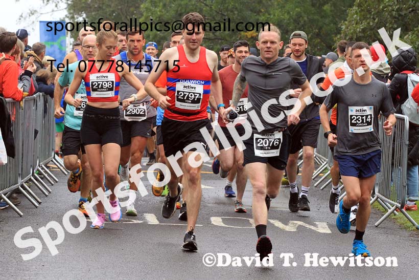 The Kielder Marathon, 2023 Kielder Marathon and Half Marathon, Northumberland.  Photo: David T. Hewitson/Sports for All Pics